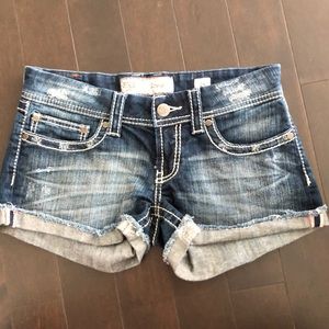 BKE denim shorts